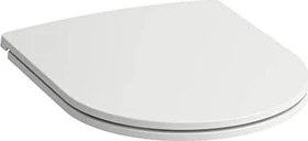 Laufen Pro WC-Sitz mit Deckel slim, abnehmbar, mit Absenkautomatik, Scharniere Edelstahl, für Hohlraumbefestigung, weiß