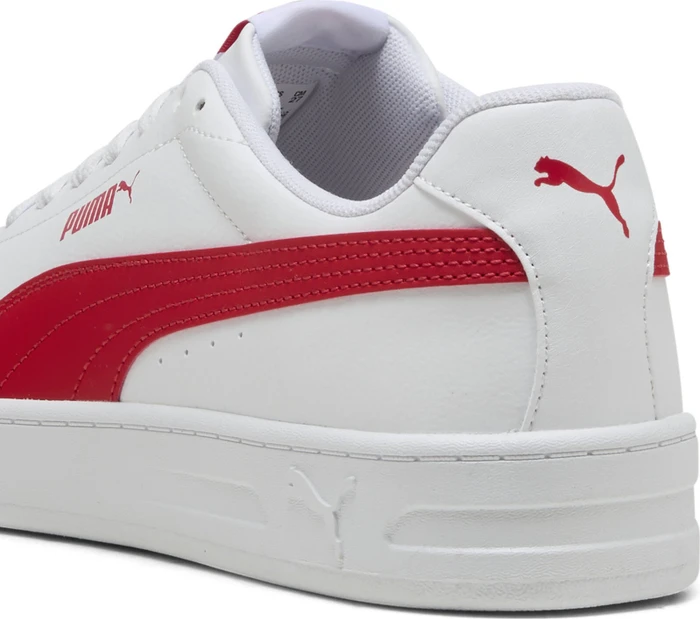 Puma Court Classic Clean puma white/for all time red