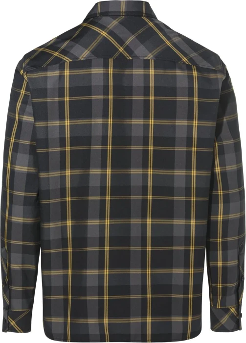 Vaude Neshan IV Hemd langarm black/savanna (Herren)