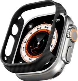 Pitaka Air Case für Apple Watch Series 49mm schwarz/grau