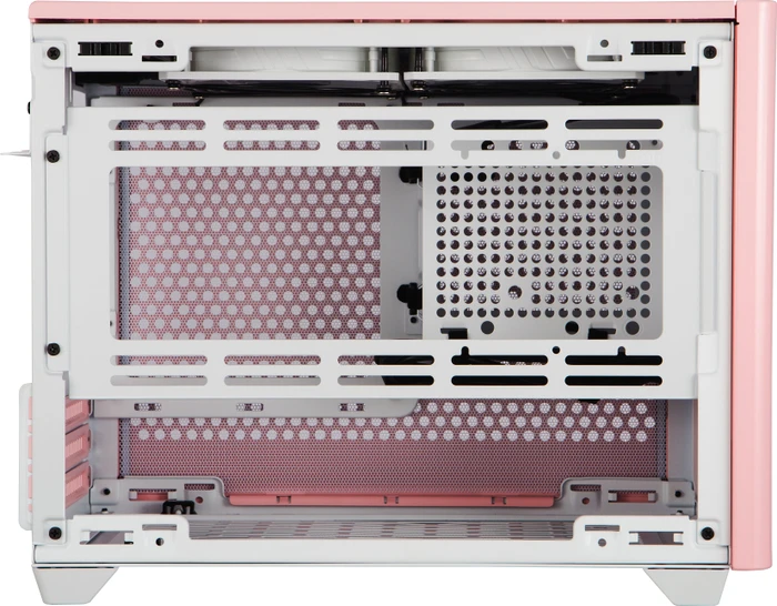 Cooler Master MasterBox NR200P Sakura Limited Edition, rosa, Glasfenster, Mini-ITX