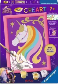 Ravensburger Malen nach Zahlen CreArt Unicorn Academy Wildstar