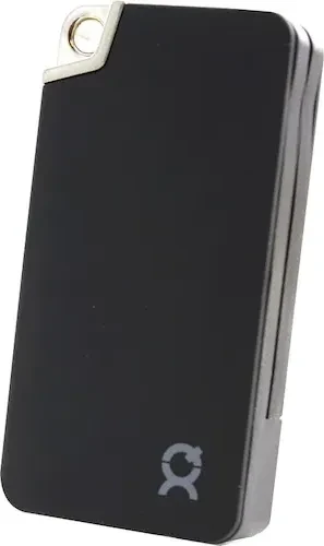 Xqisit Keychain Powerbank 1500mAh schwarz