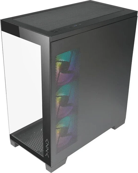 AZZA Cove Black, schwarz, Glasfenster