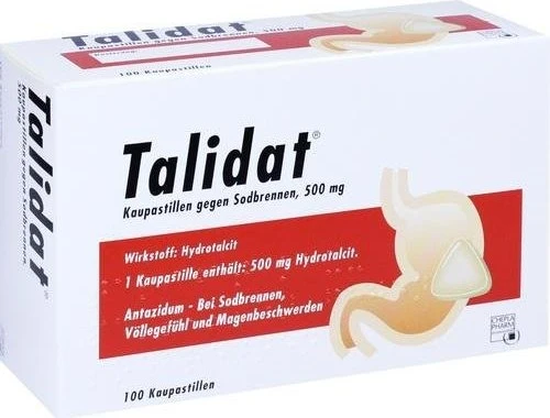 Cheplapharm Talidat Kaupastillen gegen Sodbrennen, 100 Stück