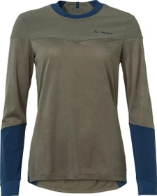 Vaude Moab PRO Trikot langarm khaki uni (Damen)