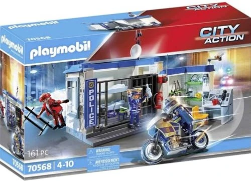 playmobil City Action Polizei Flucht aus dem Gefängnis