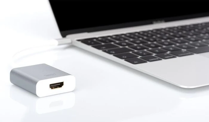 Digitus USB-C auf HDMI Adapter weiß