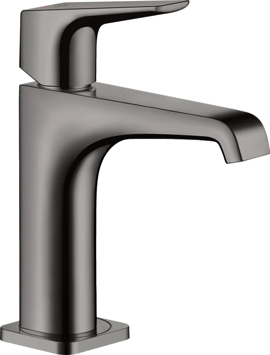 Hansgrohe Axor Citterio 130 mit Hebelgriff und Ablaufgarnitur polished black chrome