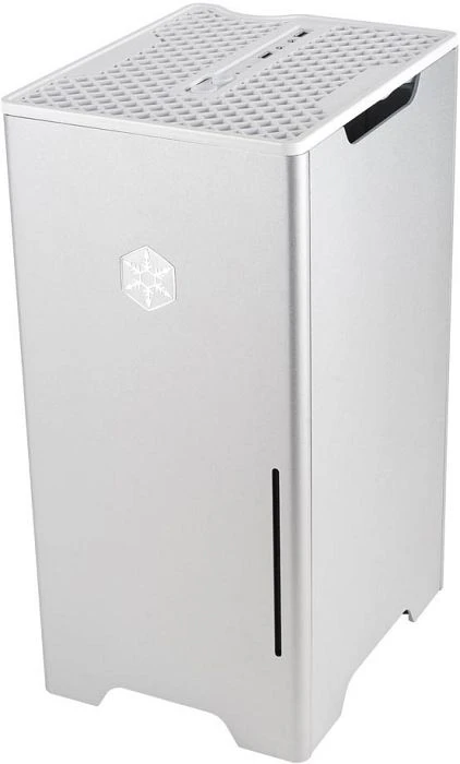 SilverStone Fortress FT03-Mini silber, Mini-ITX