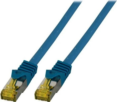 EFB Elektronik Patchkabel, Cat7/Cat6a, S/FTP, RJ-45/RJ-45, 1m, blau