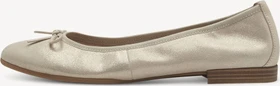 Tamaris Leder Ballerina champagne (Damen)