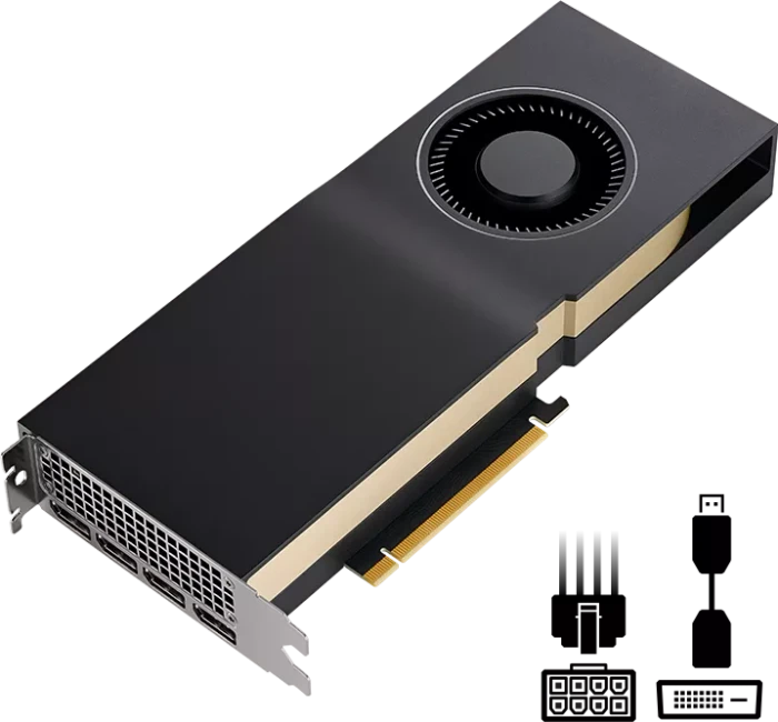PNY RTX A5000, 24GB GDDR6, 4x DP, bulk