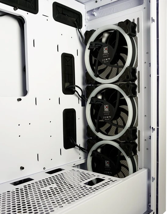 LC-Power Gaming 802W White_Wanderer_X, weiß, Glasfenster