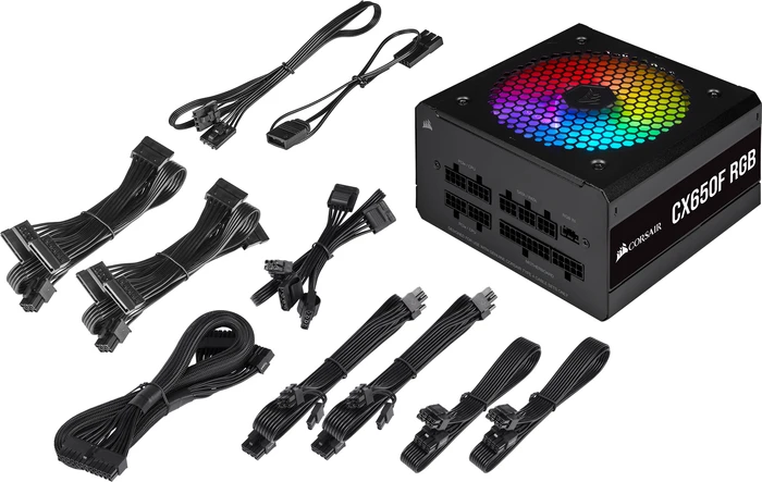 Corsair CX-F RGB Series CX650F RGB 650W, ATX