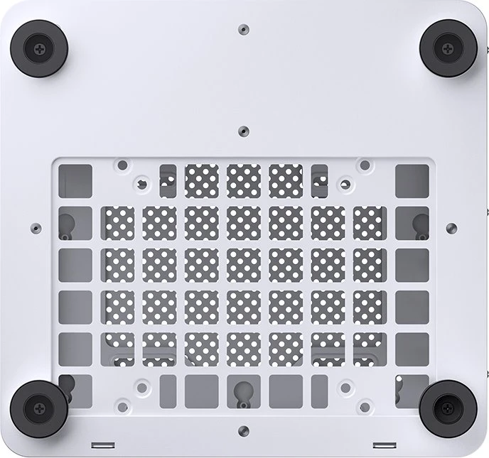 Jonsbo TK-0 White, weiß/braun, Glasfenster, Mini-ITX