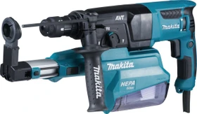 Makita HR2653TJ Elektro-Bohr-/Meißelhammer inkl. MAKPAC + Absaugeinheit