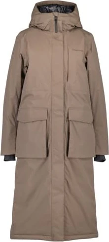 Didriksons Leya Funktionsmantel mocha brown (Damen)