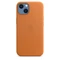 Apple Leder Case mit MagSafe für iPhone 13 goldbraun Vorschaubild