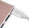 SilverStone EP08 USB 3.0 Typ-C auf HDMI Adapter, pink Vorschaubild