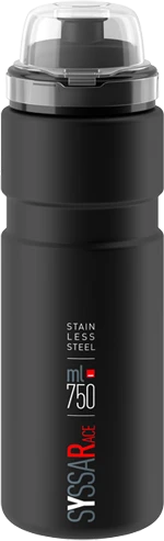 Elite Syssa Race Trinkflasche 750ml black glossy