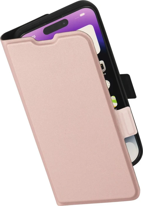 Hama Booklet Single 2.0 für Apple iPhone 14 Pro rosa