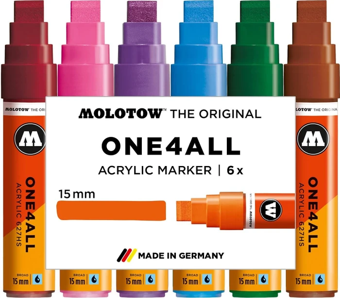 Molotow ONE4ALL 627HS 15mm Acryl-Farbmarker