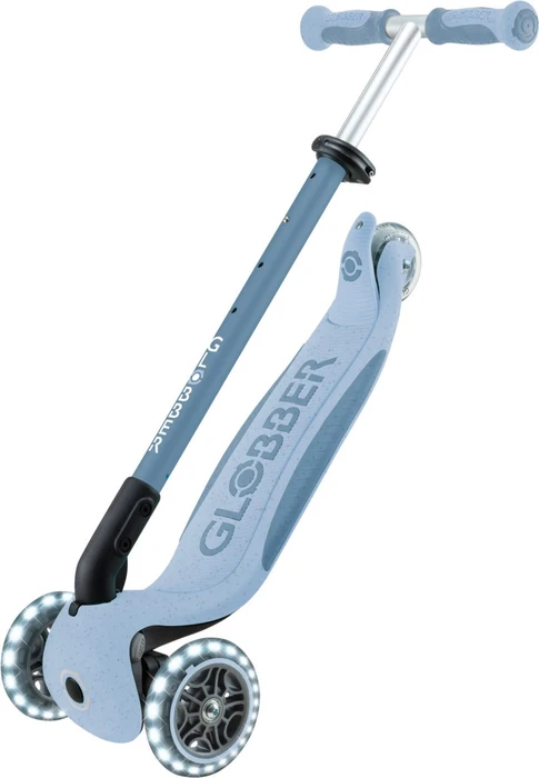 Globber Go Up Deluxe Lights Ecologic 360° Kickboard blueberry