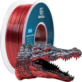 Geeetech PLA Silk, Dual black & red, Spule, 1.75mm, 1.00kg