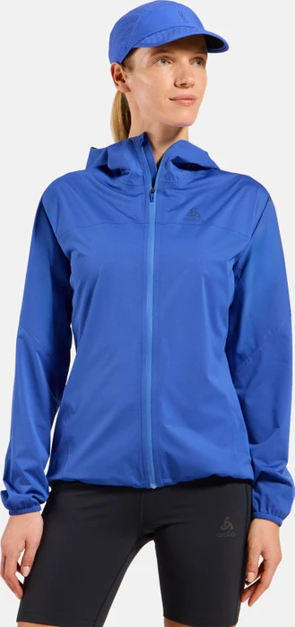 Odlo Waterproof X-Alp Performance Knit Laufjacke dazzling blue (Damen)