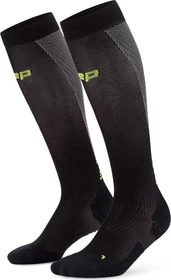 CEP Core Run Ultralight Tall Laufsocken schwarz/dark blue (Damen)