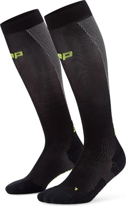 CEP Core Run Ultralight Tall Laufsocken schwarz/dark blue (Damen)