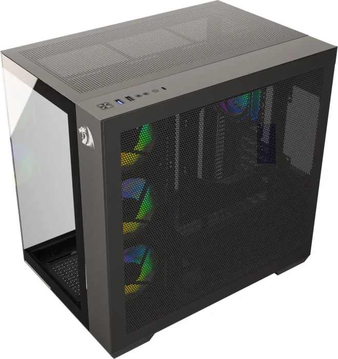 Redragon EVO ARGB, Glasfenster