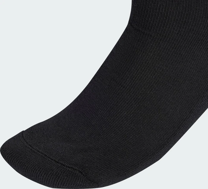 adidas 3-Streifen Ankle Socken white/medium grey heather/black, 3 Paare