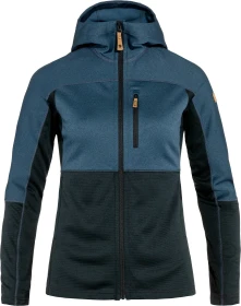Fjällräven Abisko Trail Fleece Jacke dark navy/indigo blue (Damen)