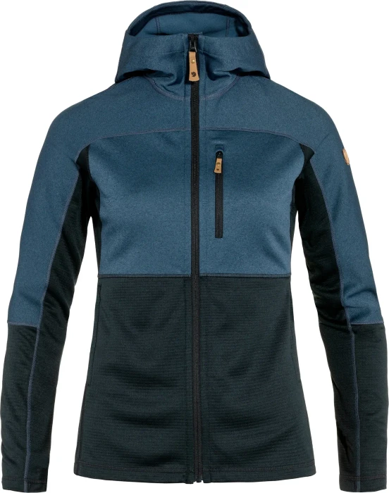 Fjällräven Abisko Trail Fleece Jacke dark navy/indigo blue (Damen)