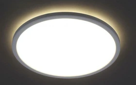 Briloner Slim LED Deckenleuchte 22W 42cm weiß