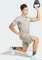 adidas Power Workout Funktionsshirt kurzarm silver pebble/black (Herren) Vorschaubild