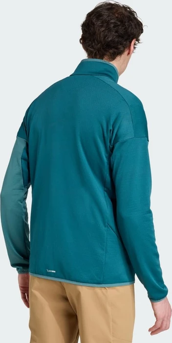 adidas Terrex Xperior Climawarm Light Fleece Jacke mystery green (Herren)