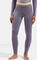 Odlo Natural Performance Wool 150 Base Layer Hose lang gray ridge melange/shadow lime (Damen) Vorschaubild