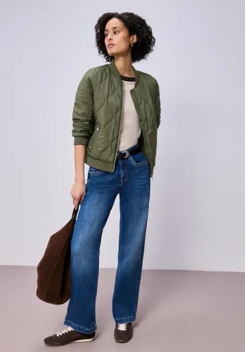 Street One Blouson Jacke dark vetiver green (Damen)