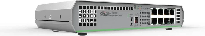 Allied Telesis CentreCOM GS910 Desktop Gigabit Switch, 8x RJ-45
