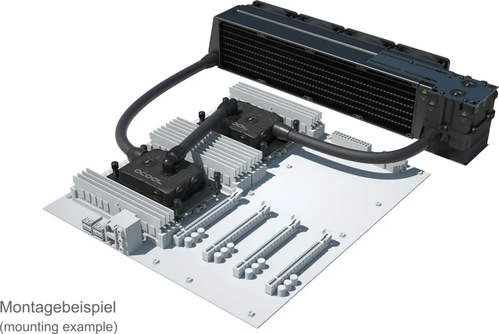 Alphacool ES Reservoir 2U, DDC