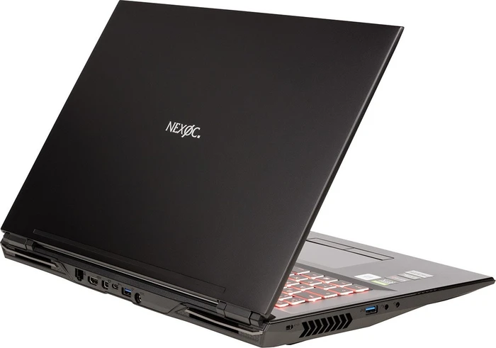 Nexoc G1744, Core i7-8750H, 16GB RAM, 120GB SSD, 1TB HDD, GeForce RTX 2060, DE