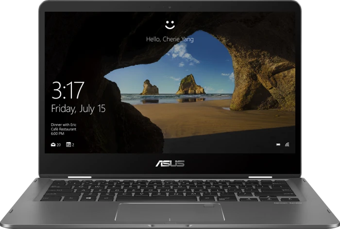 ASUS ZenBook Flip 14 UX461UA, Slate Grey, Core i5-8250U, 8GB RAM, 256GB SSD, DE