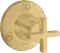 Hansgrohe Axor Citterio Ab- und Umstellventil Trio/ Quattro Unterputz mit Kreuzgriff brushed gold optic Vorschaubild