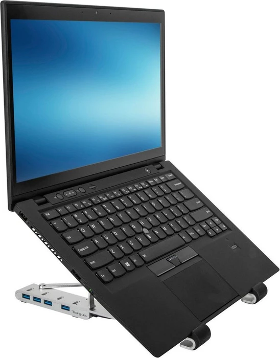 Targus Tragbarer Laptop-Ständer mit integrierter USB-A Dock, USB-C 3.0 [Stecker]