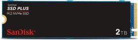 SanDisk PLUS SSD 2TB, M.2 2280 / M-Key / PCIe 3.0 x4