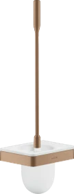 Hansgrohe AXOR Universal Softsquare Toilettenbürstenhalter Wandmontage brushed red gold