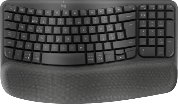 Logitech Wave Keys for Business, Grafit, Logi Bolt, USB/Bluetooth, CH